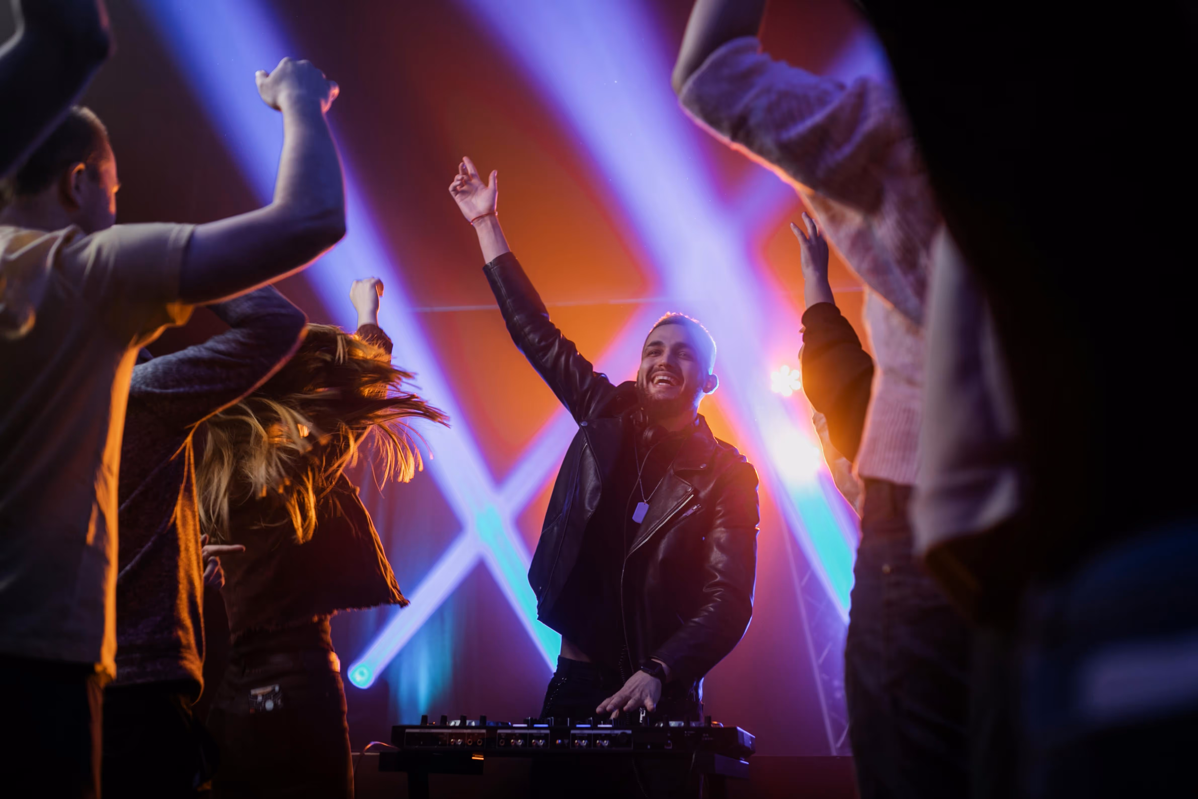 A night club image